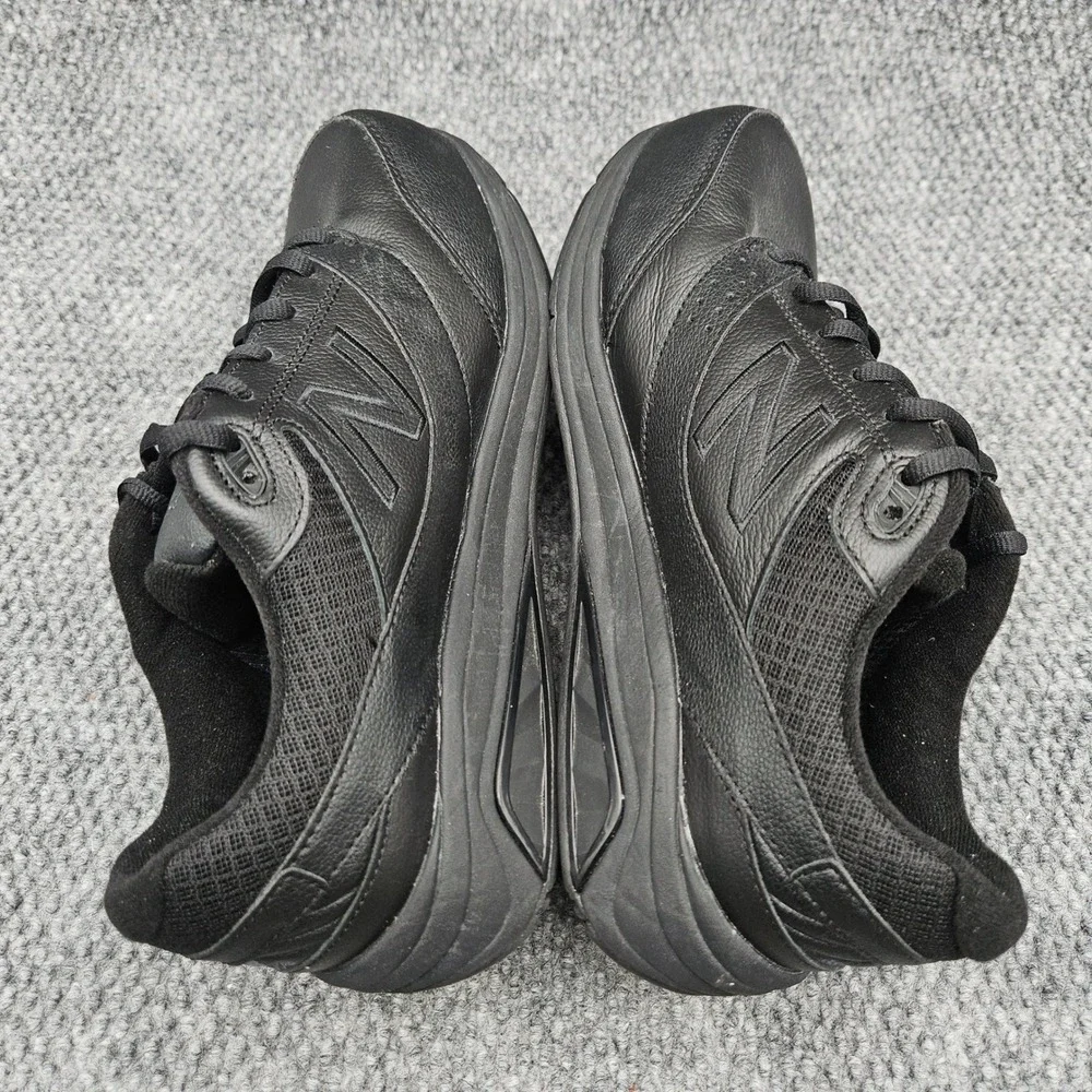 New Balance Men's 9.5 4E Wide Black 928v3 Walking Shoes Leather Rollbar Comfort